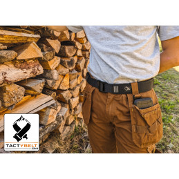 Tybelt Pro portée à la taille avec un étui fixé à la ceinture